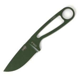 ESEE Izula OD Green Knife with Survival Kit